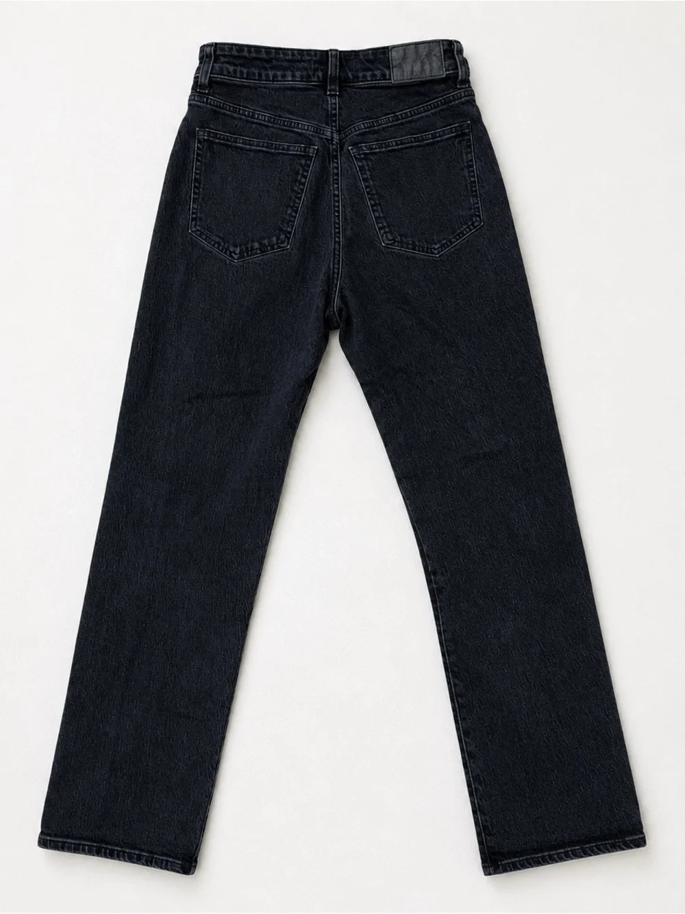 Madewell Curvy 90s Straight Jeans Black Washed High Rise Women’s 27